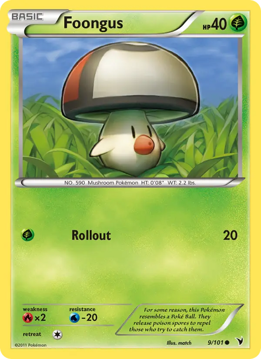 Foongus 9 Noble Victories Pokesingles
