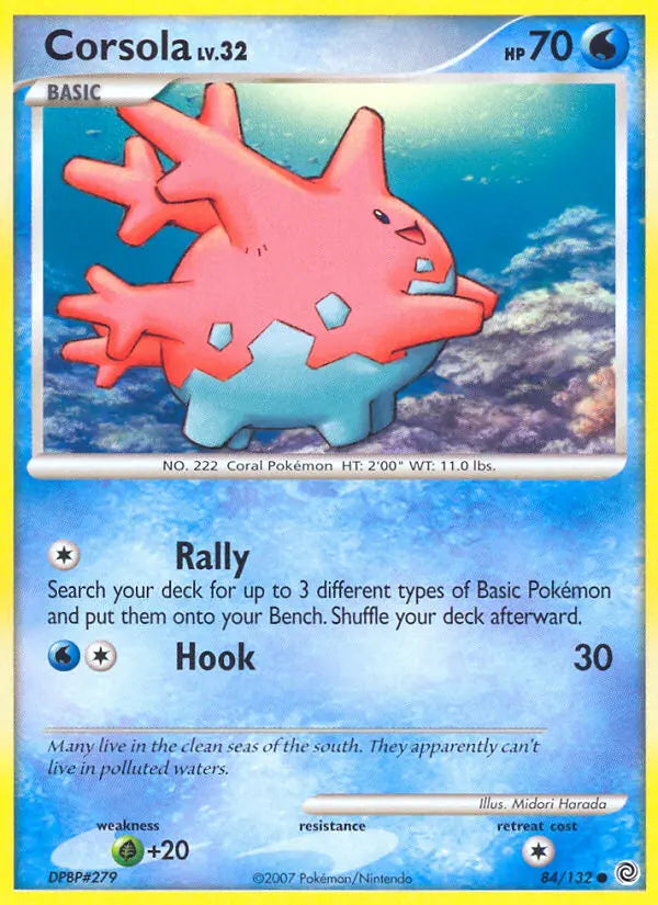 Corsola 84 Secret Wonders Pokesingles