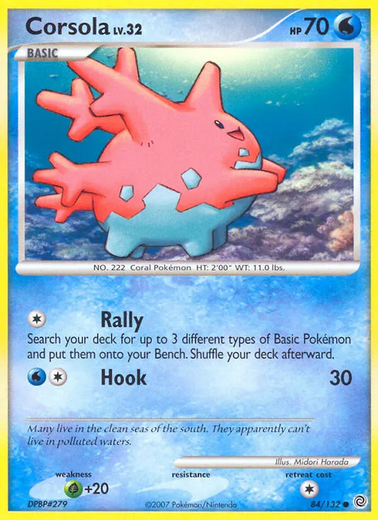 Corsola 84 Secret Wonders Pokesingles