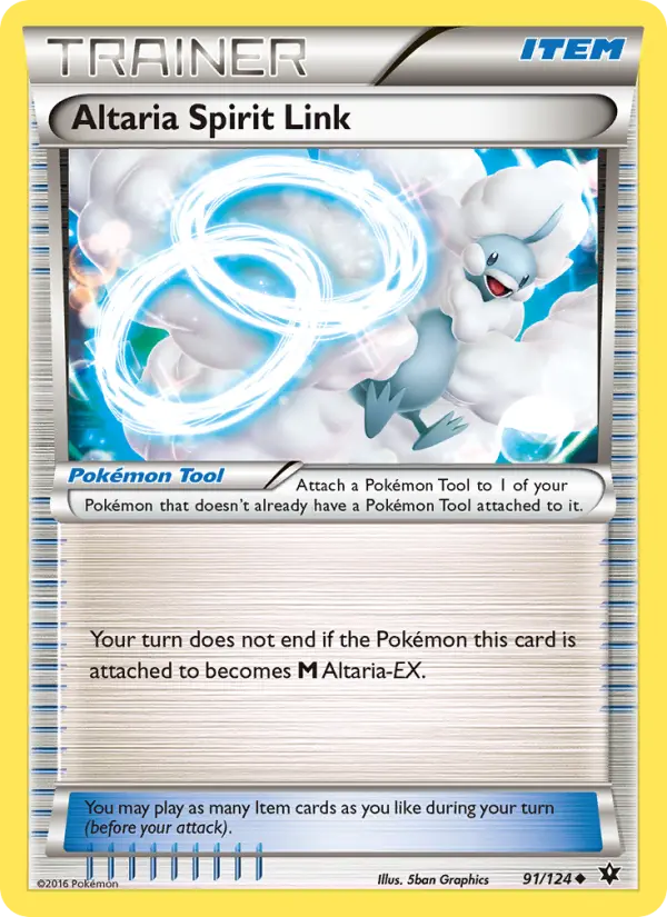Altaria Spirit Link 91 Fates Collide Pokesingles