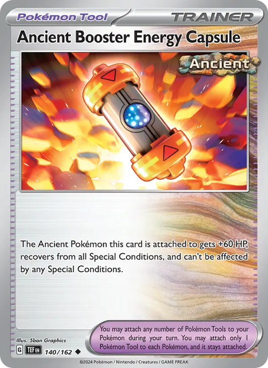 Ancient Booster Energy Capsule 140 Temporal Forces Pokesingles