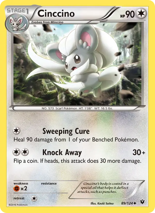 Cinccino 89 Fates Collide Pokesingles