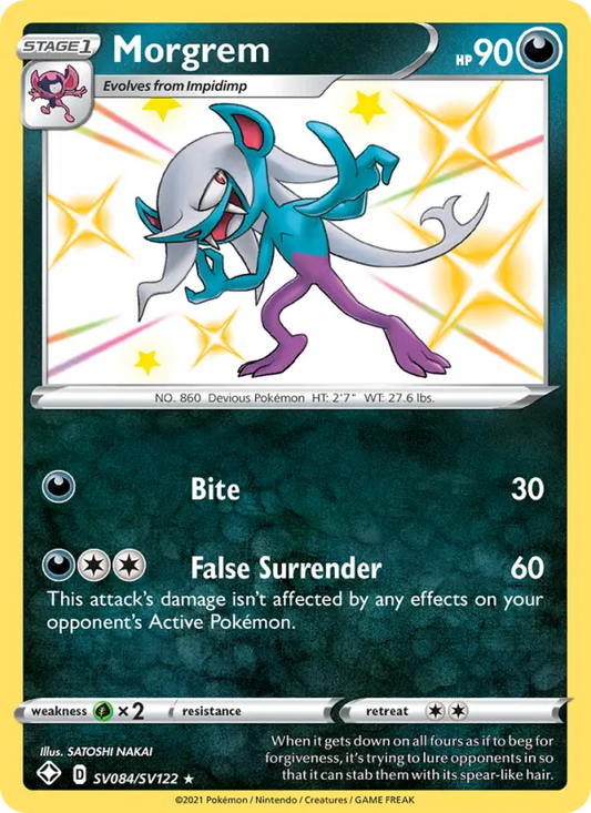 Morgrem SV084 Shining Fates Pokesingles