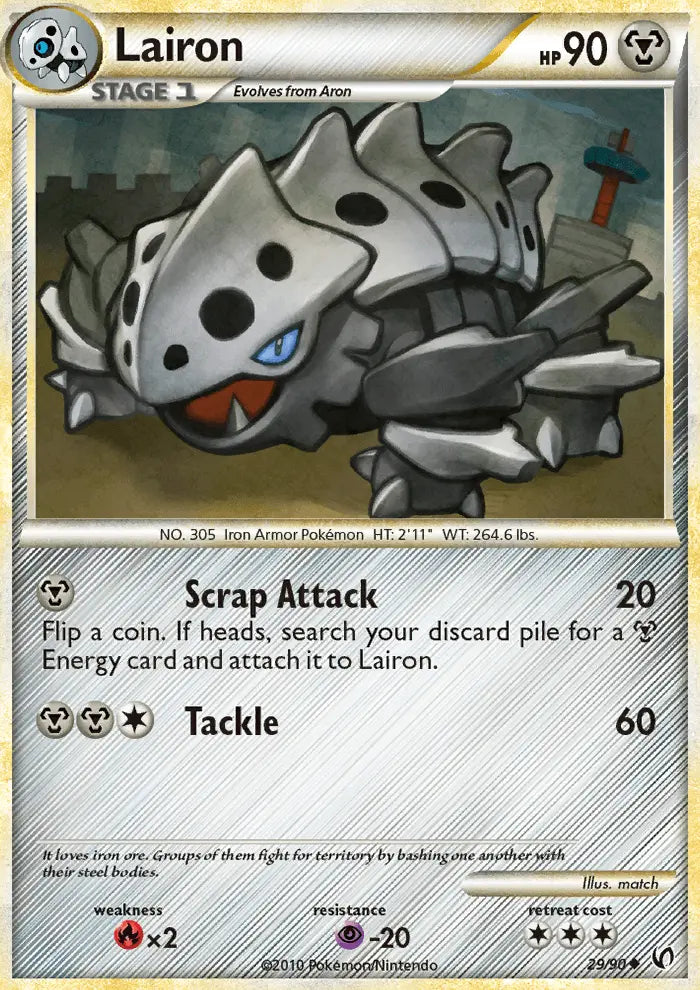 Lairon 29 Undaunted Pokesingles
