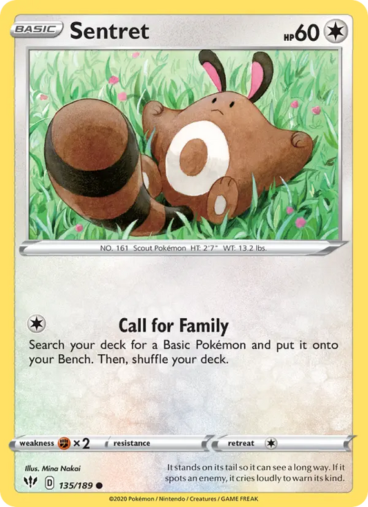 Sentret 135 Darkness Ablaze Pokesingles