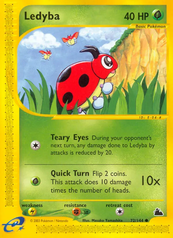 Ledyba 72 Skyridge Pokesingles