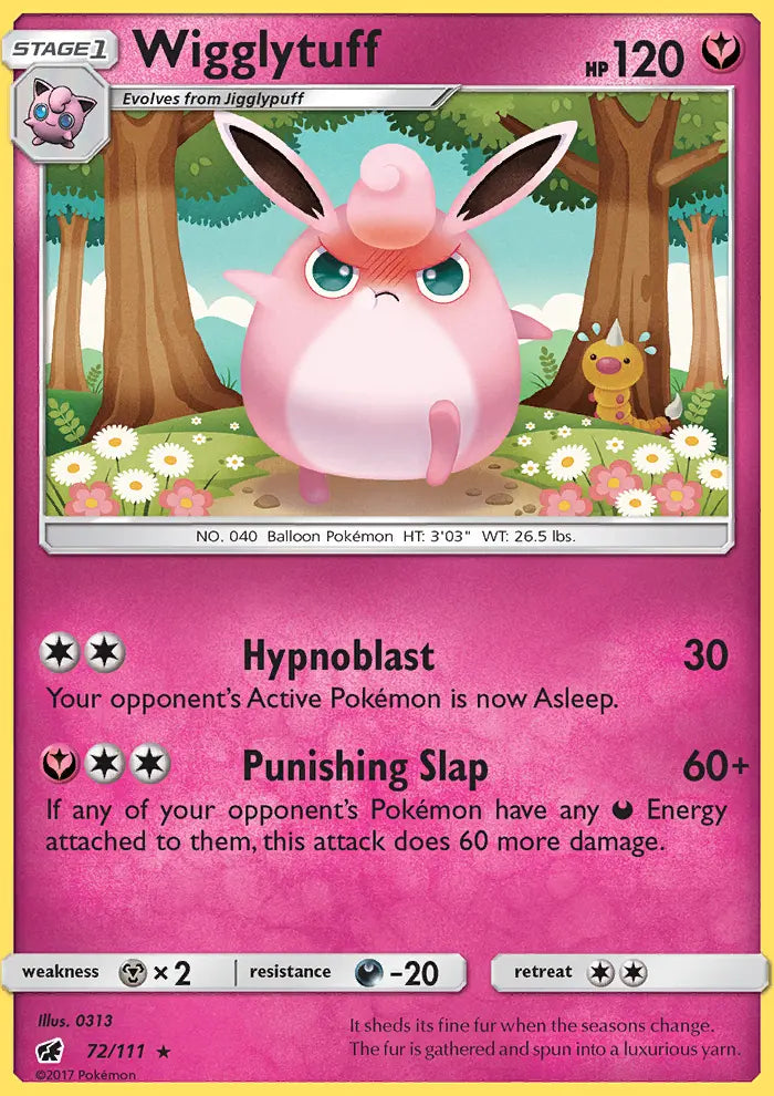Wigglytuff 72 Crimson Invasion Pokesingles