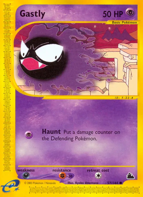 Gastly 57 Skyridge Pokesingles
