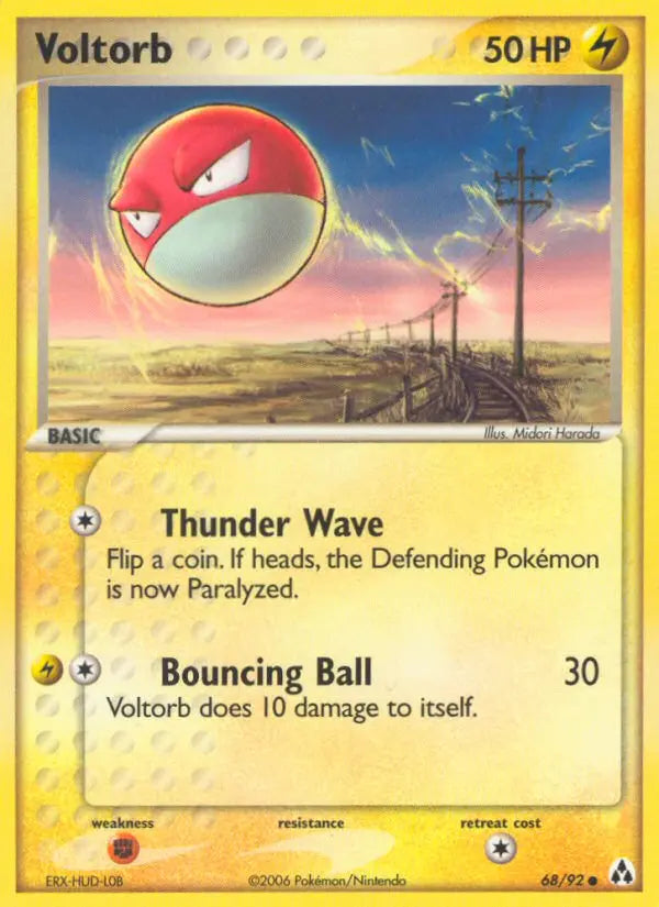 Voltorb 68 Legend Maker Pokesingles