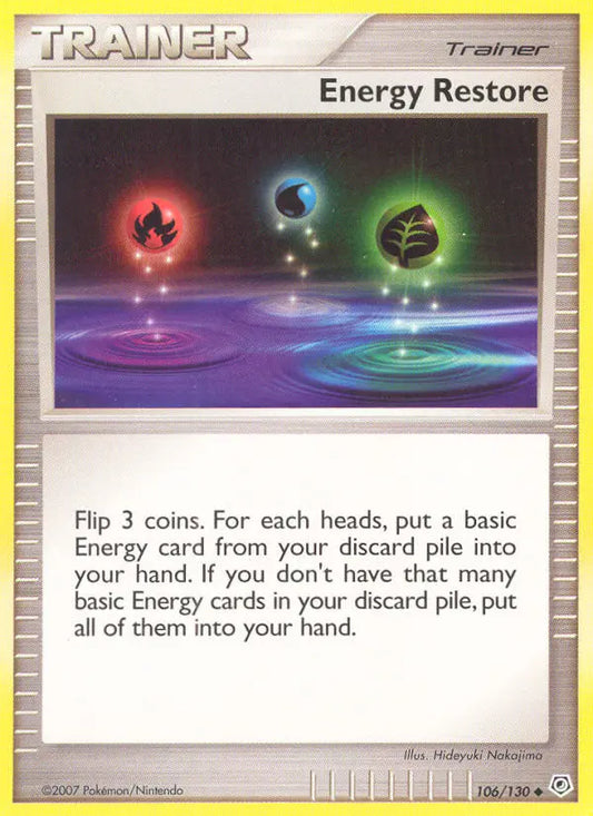 Energy Restore 106 Diamond & Pearl Pokesingles