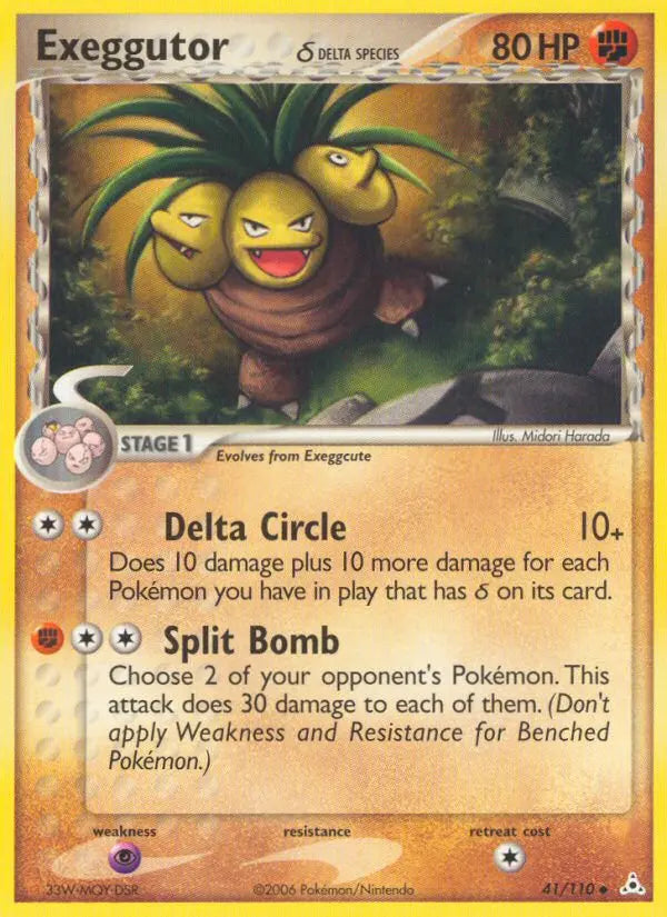 Exeggutor δ 41 Holon Phantoms Pokesingles