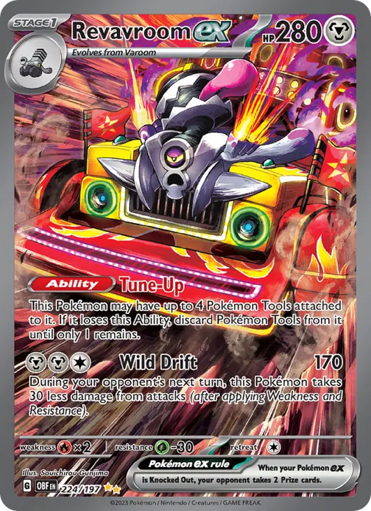 Revavroom ex 224 Obsidian Flames Pokesingles