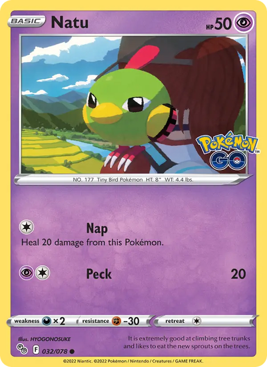 Natu 32 Pokémon GO Pokesingles