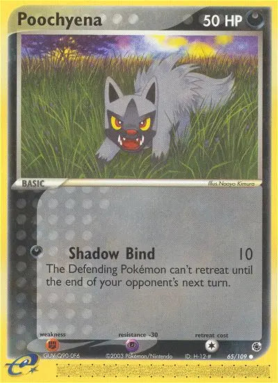 Poochyena 65 Ruby & Sapphire Pokesingles