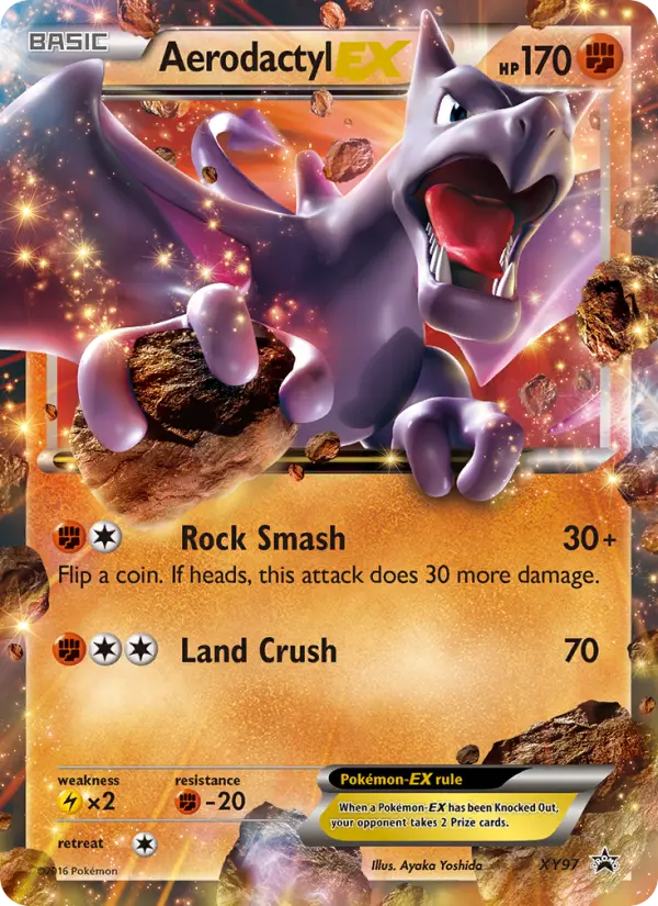 Aerodactyl EX XY97 XY Black Star Promos Pokesingles