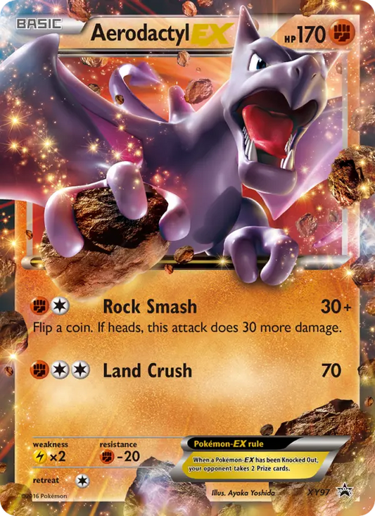 Aerodactyl EX XY97 XY Black Star Promos Pokesingles