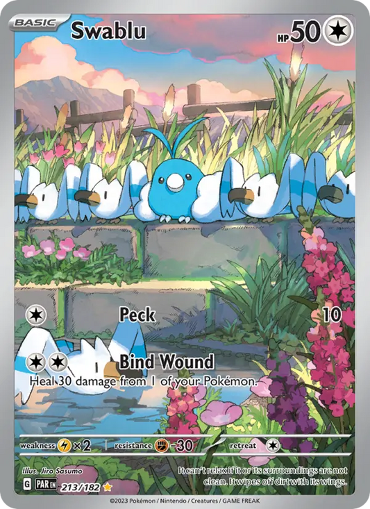 Swablu 213 Paradox Rift Pokesingles