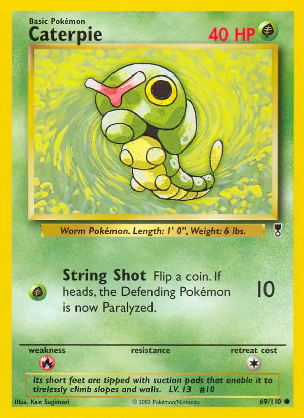 Caterpie 69 Legendary Collection Pokesingles