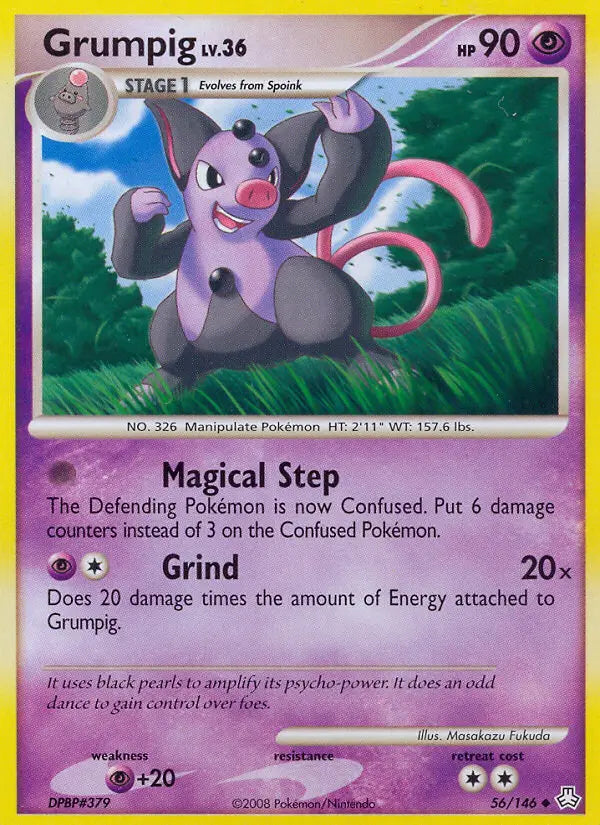 Grumpig 56 Legends Awakened Pokesingles