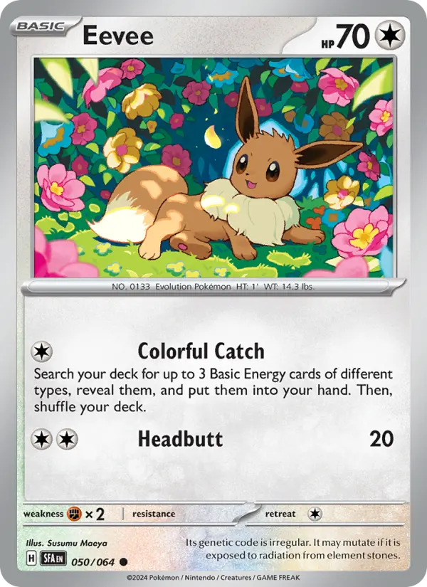 Eevee 50 Shrouded Fable Pokesingles