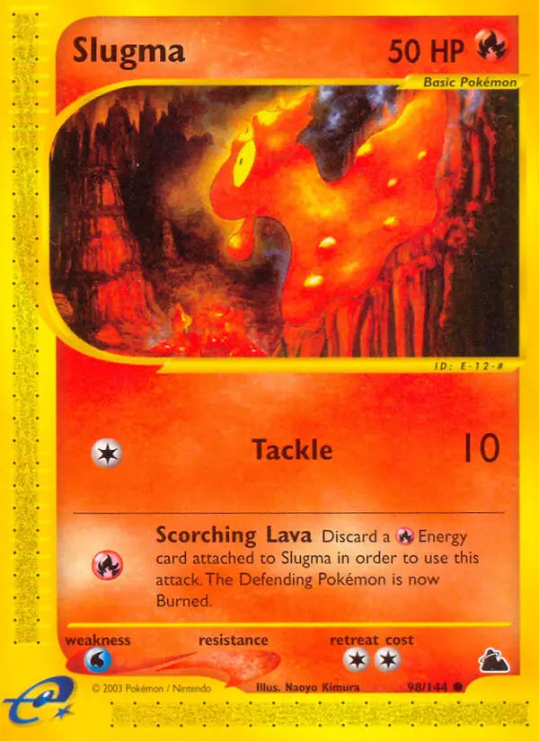 Slugma 98 Skyridge Pokesingles