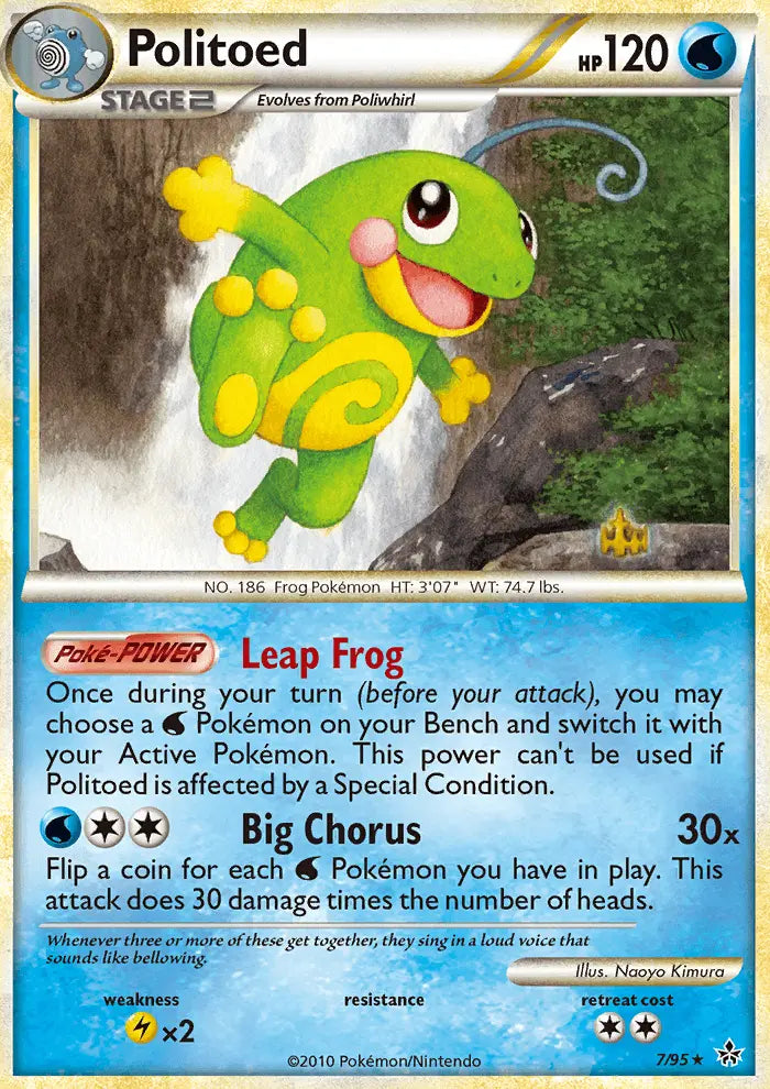 Politoed 7 Unleashed Pokesingles
