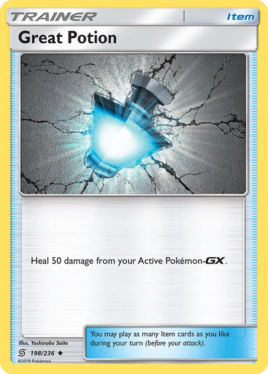Great Potion 198 Unified Minds Pokesingles