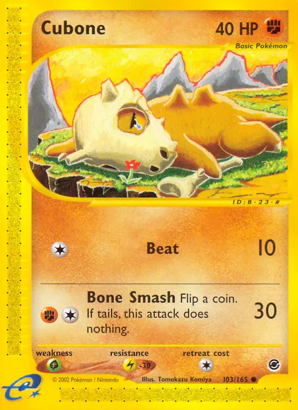 Cubone 103 Expedition Base Set Pokesingles