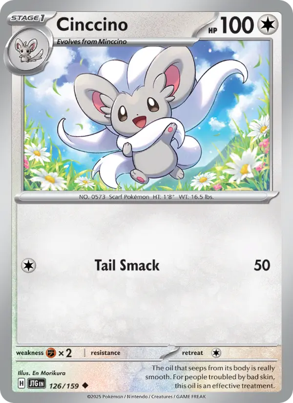 Cinccino 126 Journey Together Pokesingles