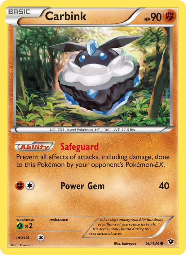 Carbink 50 Fates Collide Pokesingles