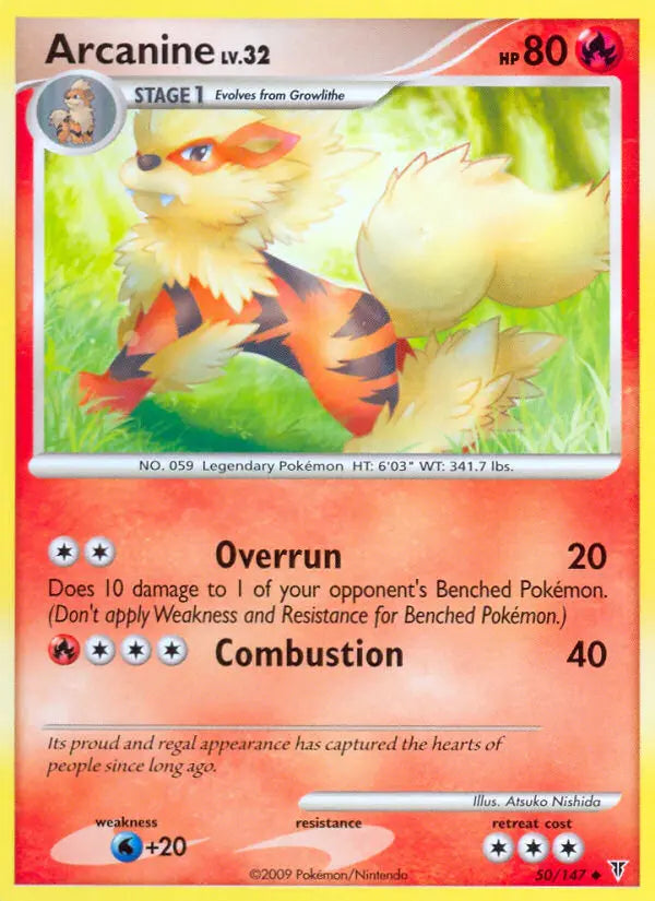 Arcanine 50 Supreme Victors Pokesingles