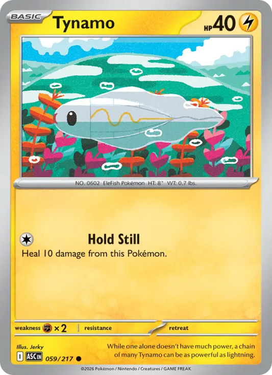 Tynamo 59 Ascended Heroes Pokesingles