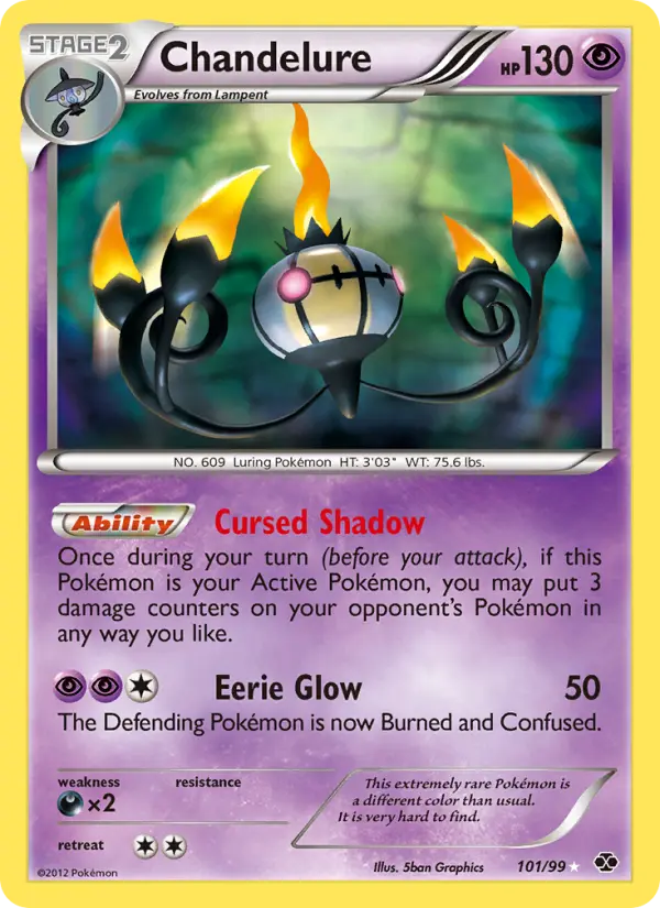 Chandelure 101 Next Destinies Pokesingles