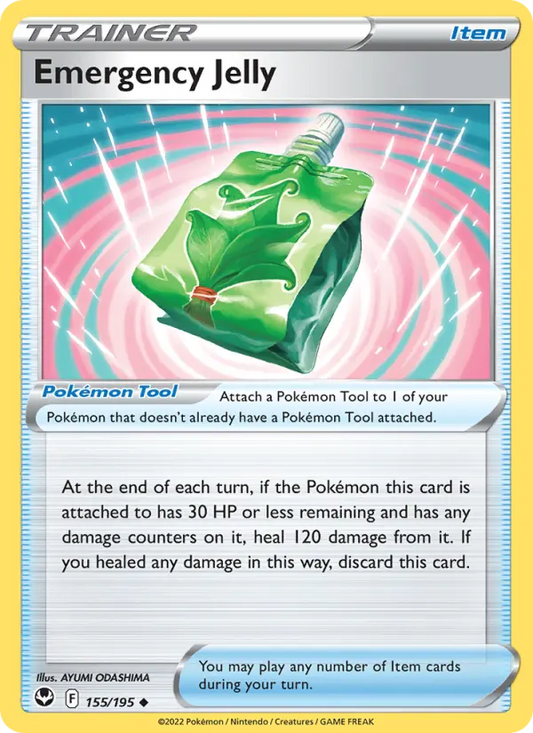 Emergency Jelly 155 Silver Tempest Pokesingles