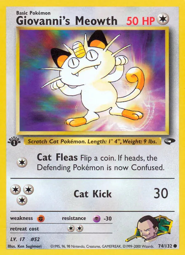 Giovanni's Meowth 74 Gym Challenge Pokesingles