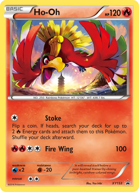 Ho Oh XY153 XY Black Star Promos Pokesingles