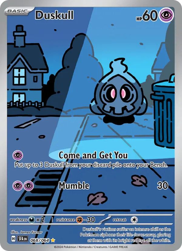 Duskull 68 Shrouded Fable Pokesingles