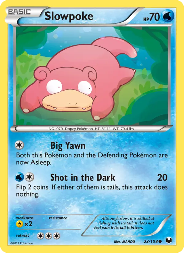 Slowpoke 23 Dark Explorers Pokesingles