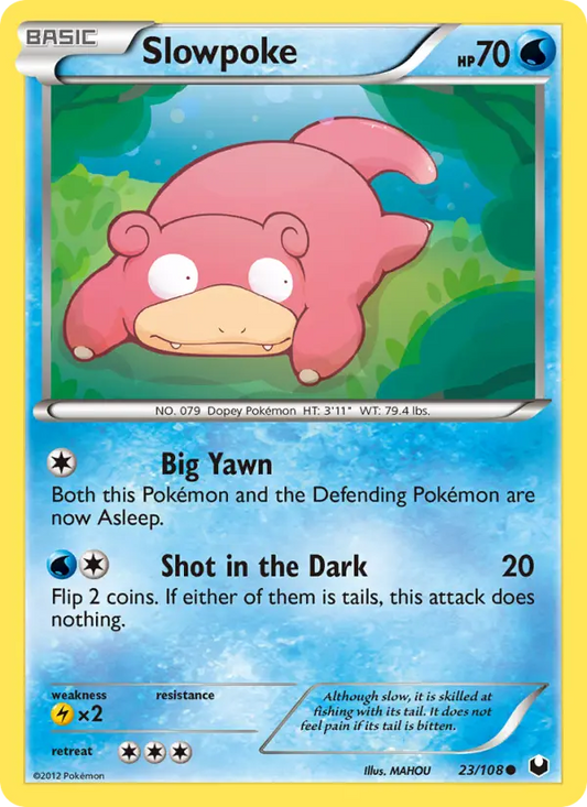 Slowpoke 23 Dark Explorers Pokesingles