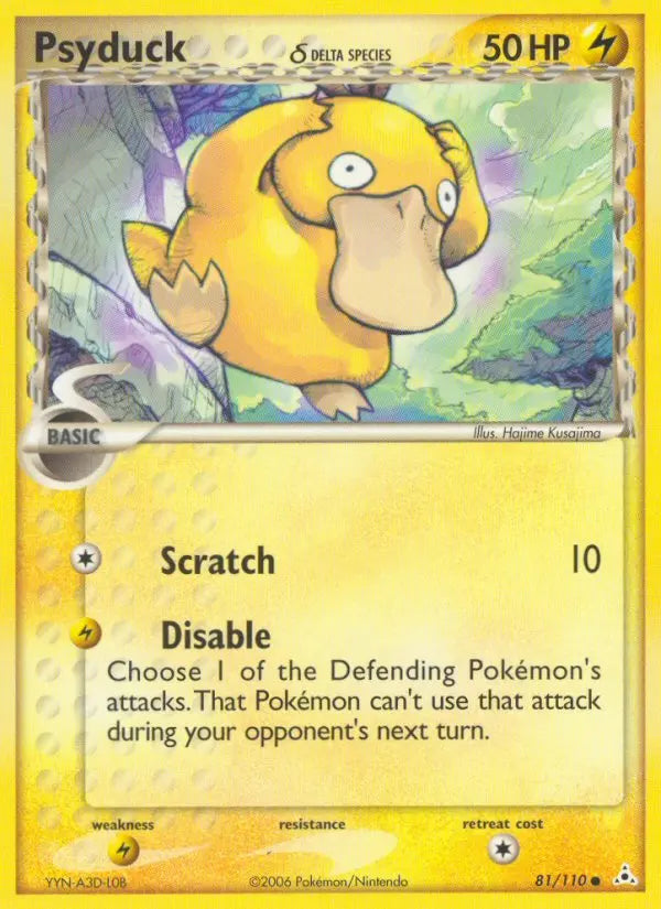 Psyduck δ 81 Holon Phantoms Pokesingles