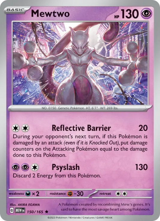 Mewtwo 150 151 Pokesingles
