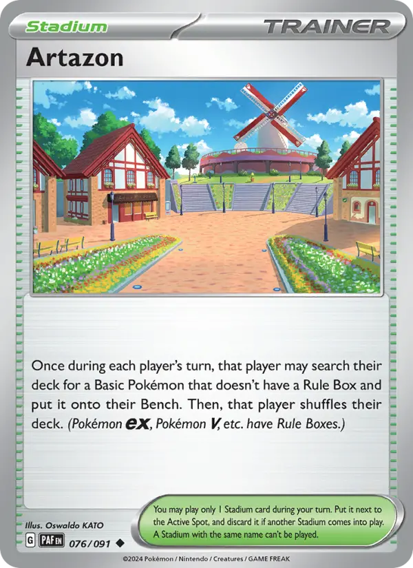 Artazon 76 Paldean Fates Pokesingles