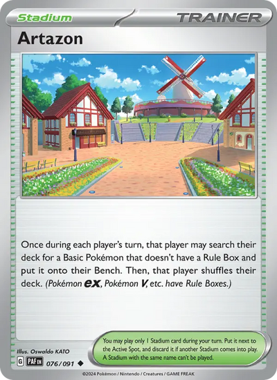 Artazon 76 Paldean Fates Pokesingles