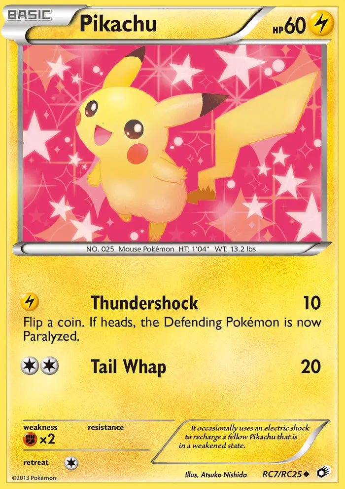 Pikachu RC7 Legendary Treasures Pokesingles