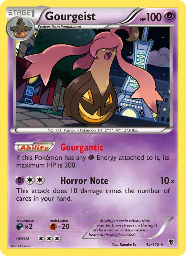 Gourgeist 45 Phantom Forces Pokesingles