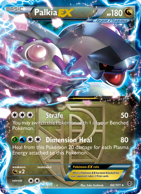 Palkia-EX 66 Plasma Blast Pokesingles