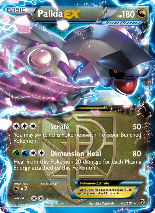 Palkia-EX 66 Plasma Blast Pokesingles