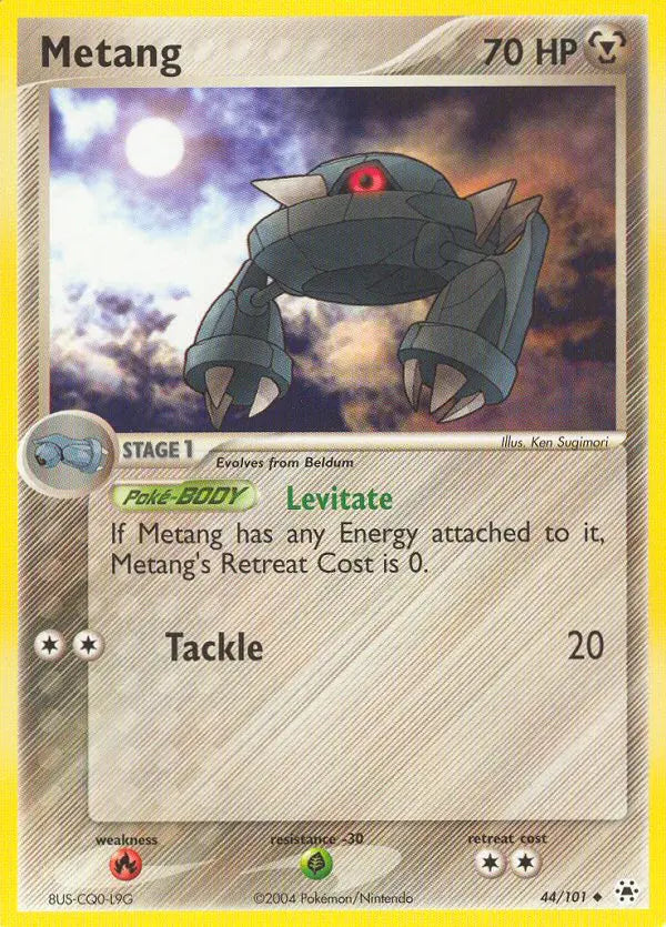 Metang 44 Hidden Legends Pokesingles