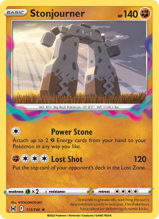 Stonjourner 111 Lost Origin Pokesingles