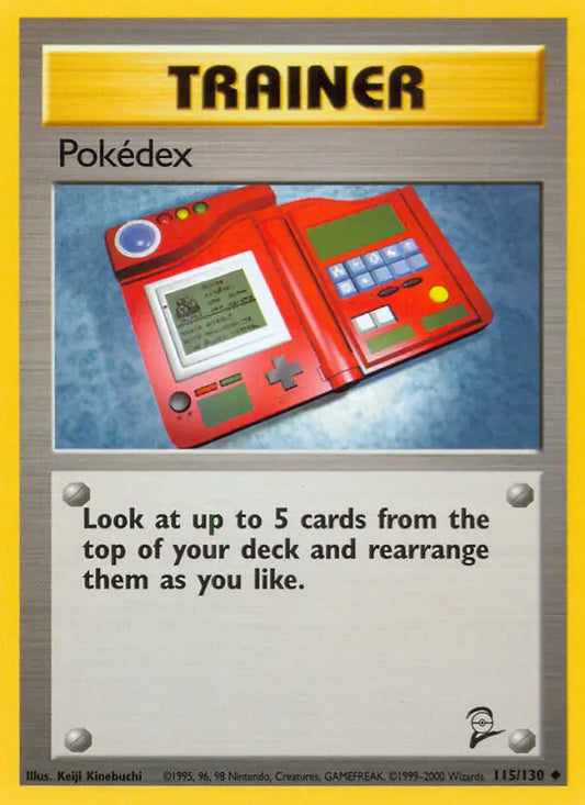 Pokédex 115 Base Set 2 Pokesingles